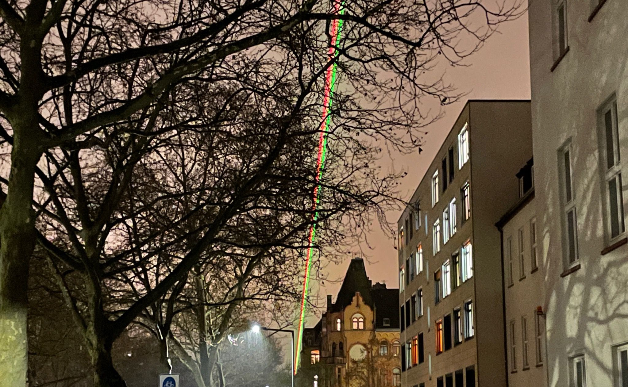Laserstrahl in Kassel