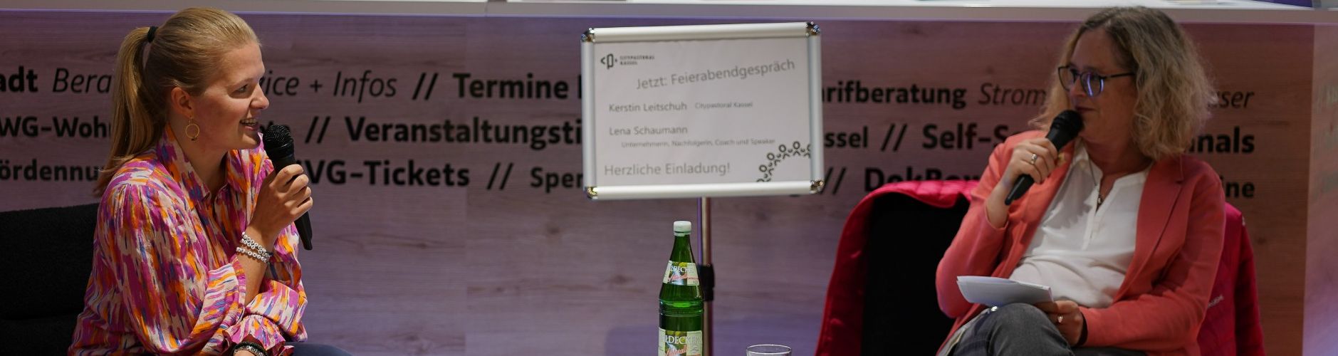Feierabendgespräch der Citypastoral mit Lena Schaumann