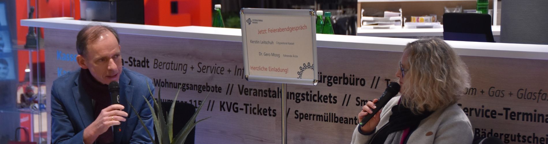 Feierabendgespräch der Citypastoral Kassel mit Dr. Gero Moog