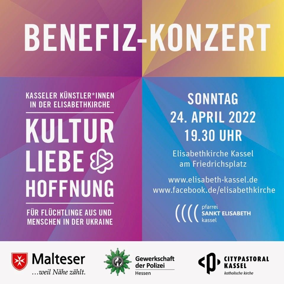 Ankündigung Benefizkonzert